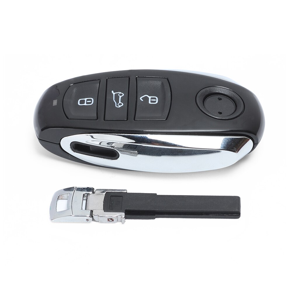 Keyecu Replacement Smart Remote Car Key Shell Case Fob 3 Button for VW Volkswagen Touareg