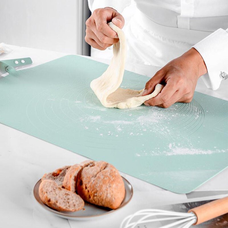 Silicone Mat for Dough Rolling Large Non-stick Cooking Kneading Pastry Sheet Pasta Mat Board Kitchen Accessories