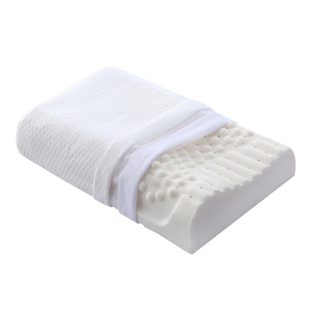 Orthopedic Pillow Massage Pure Natural Latex Pillow For Sleeping Neck Pain Relief Cervical Neck Protective Bed Pillow