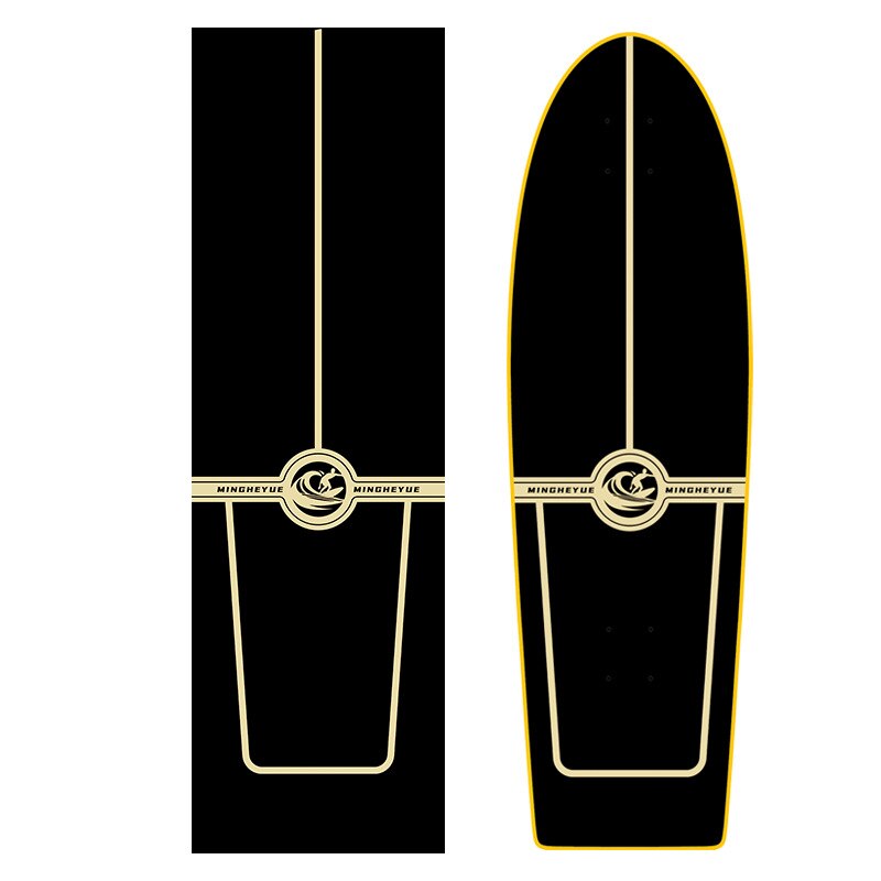 Emery – bande adhésive étanche pour Skateboard, papier de sable, 880x270 MM, pour Longboard, autocollant de pont antidérapant, accessoire: 1
