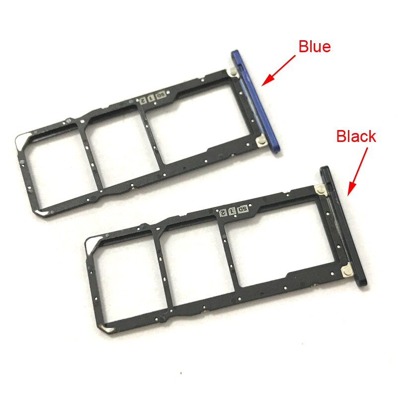 SIM Card Tray For Asus ZenFone 4 Max ZC520KL SIM Card + TF SD Card Tray Holder Slot Replacement Parts Blue/Pink/Gold