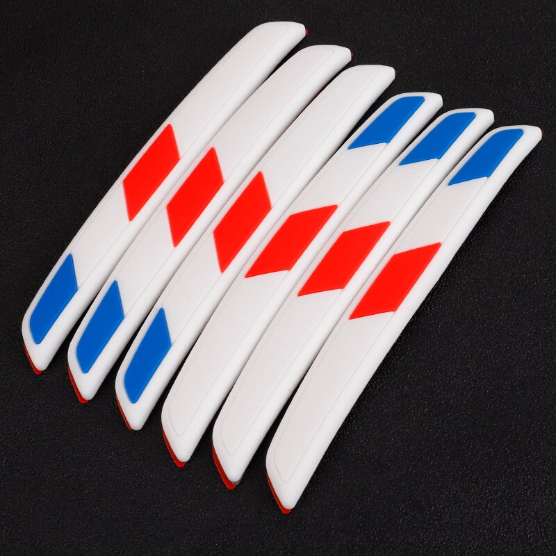 Protector de puerta de coche, 6 uds., para Borde de esquina, Protector de protección de moldura embellecedora, Protector de rayas, barra de Tope de puerta de coche: 7