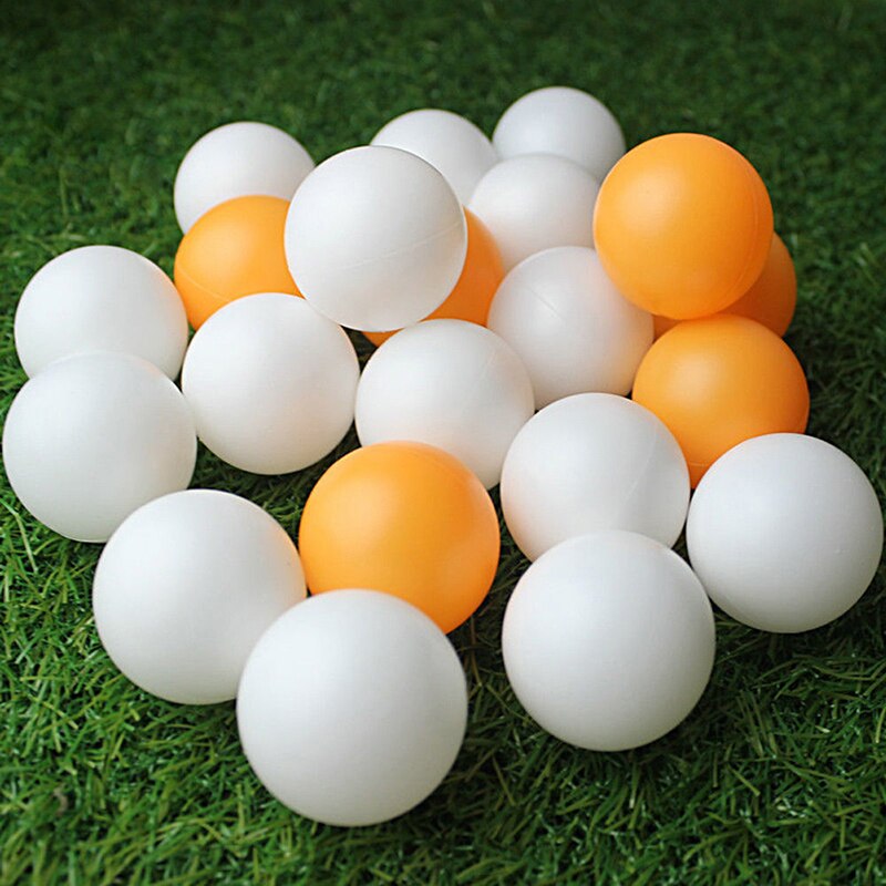 150 stks 45mm Wit Oranje Ping Pong Ballen Wasbare Drinken Praktijk Tafel Tennisbal