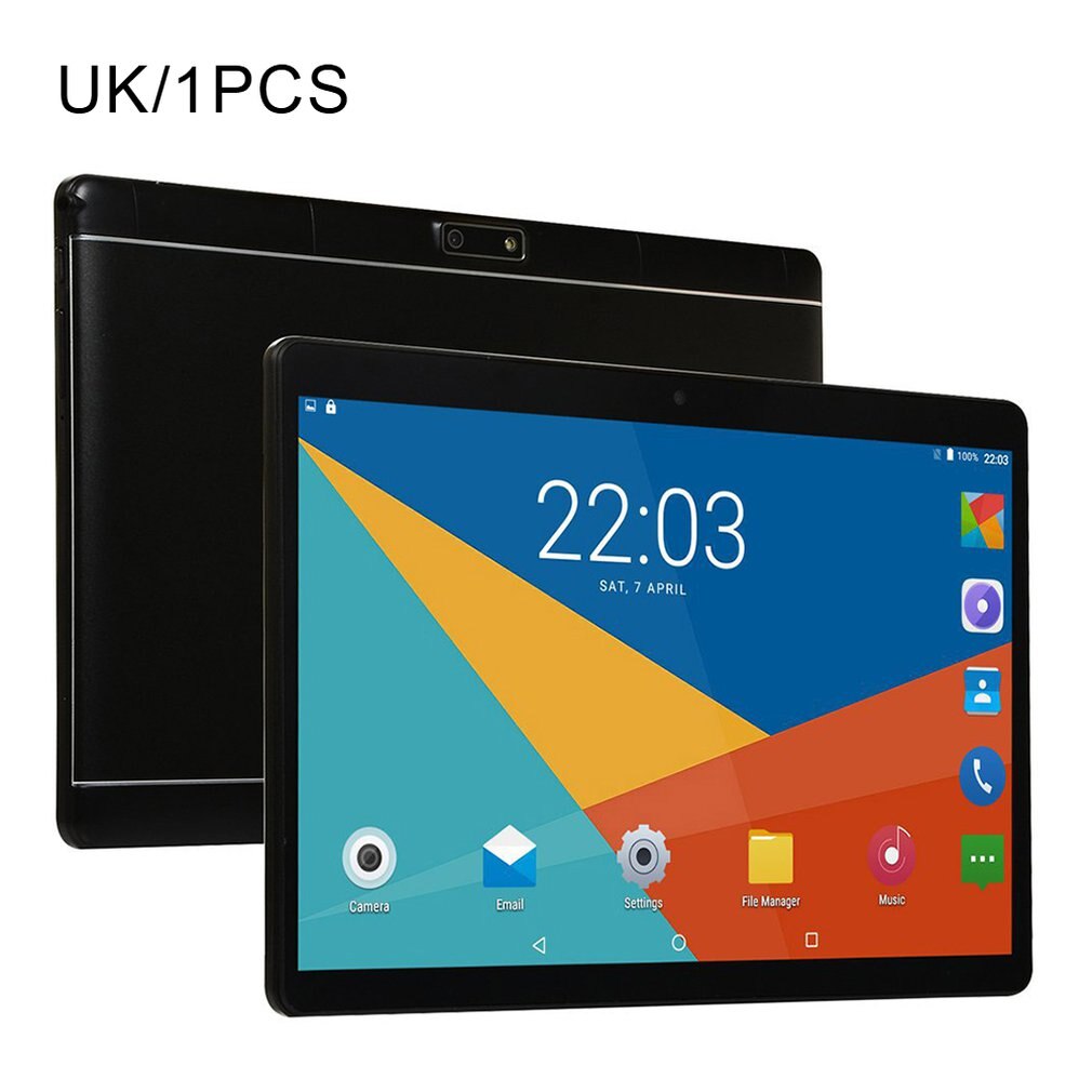 10.1 pouces tablette ordinateur Ips Hd écran sans fil WiFi mémoire 1 + 16GB GPS système Android Gps tablette Android: UK