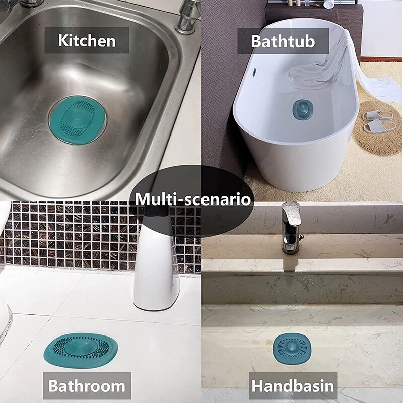 Haar Val Putdeksel Badkamer Haar Plug Filter Douche Putdeksel Bad Afvoer Protector Plug Gootsteenzeefje Filter Haar Catcher