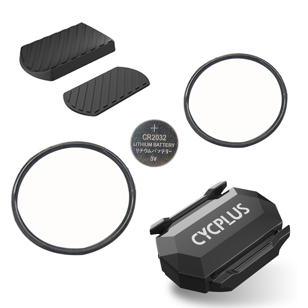 CYCPLUS C3 Tachimetro per bicicletta Ciclismo cadenza Velocità Doppio sensore Impermeabile Bluetooth 4.0 formica + Accessori bici