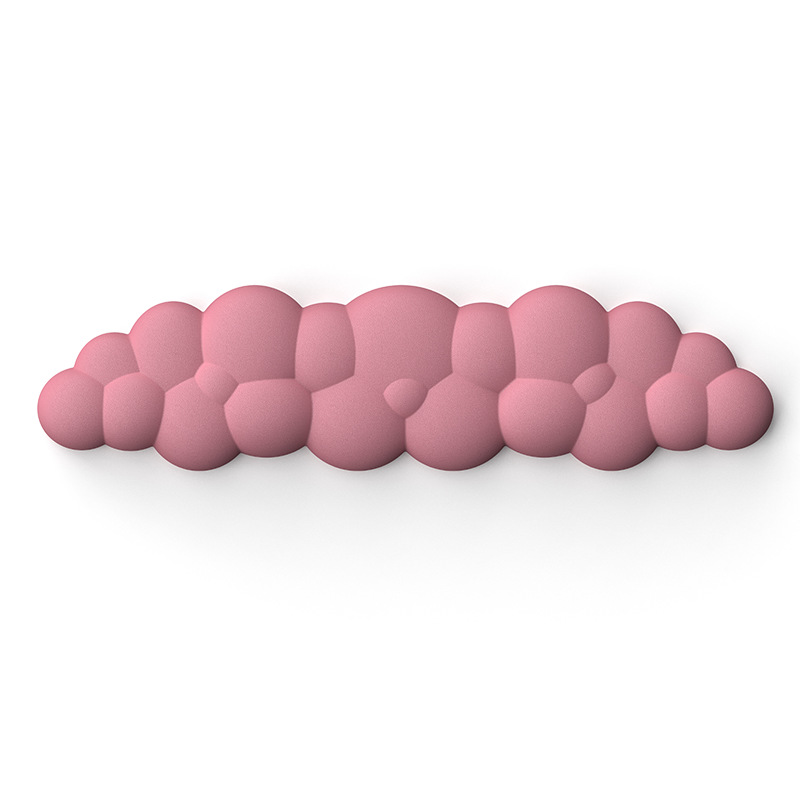 Mouse pad with wrist rest keyboard cloud anti-slip memory foam desktop office gamer mouse wrist rest