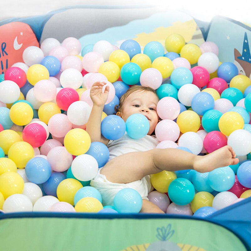 Kids Oceaan Ballenbad Speelgoed Baby Spelen Tent Met Basketbal Pit Pool Handige Draagtas Outdoor Speelgoed Spel Kinderen Oceaan Bal tent