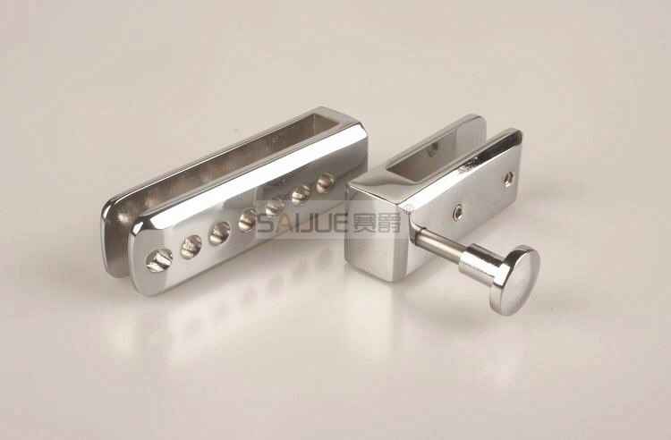 Rahmenlose dusche schiebetür Schloss/bolzen/Türstopper, für glas dick 8-10mm, oder bildschirm Partition tür, Lücke 25mm, Glas Hardware-