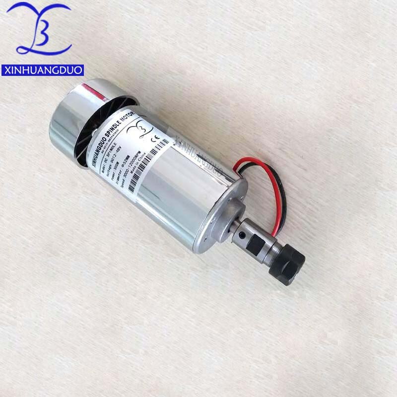 300W dc Spindle motor DC12-48V ER11 12000rpm 0.3kw spindle cnc router spindle motor cnc spindle motor