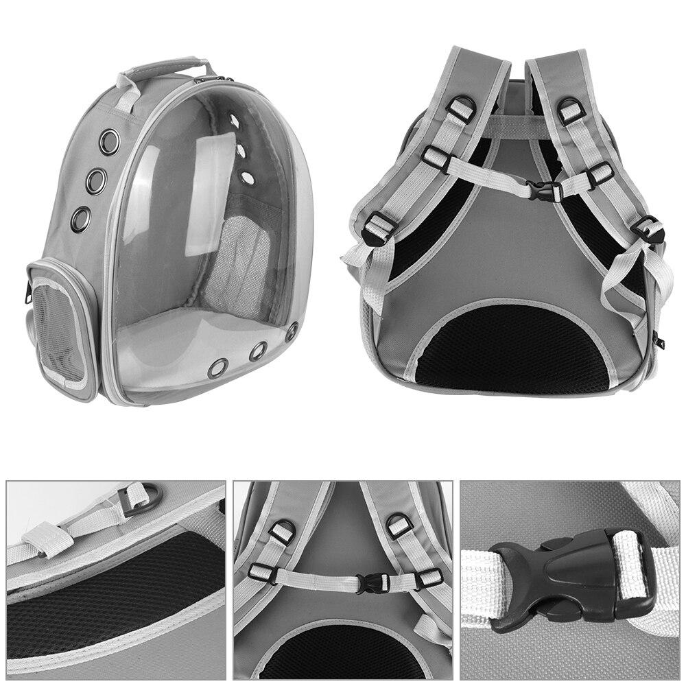 Pet Transport Cat Carrier Bags Bag Carrying For Cats Breathable Pet Carriers Small Dog Cat Backpack Travel Space Capsule Cage