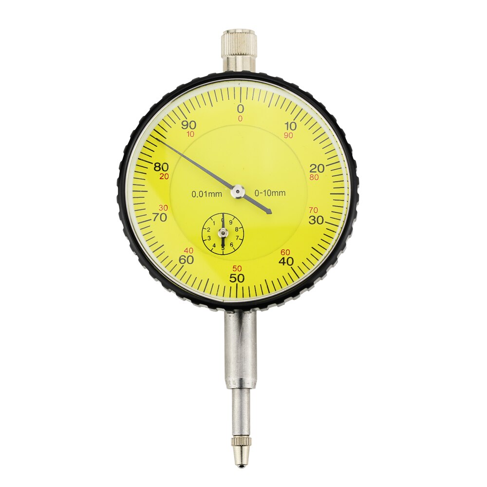 Precision 0.01mm Dial Indicator Gauge 0-10mm Meter Precise 0.01mm Resolution Indicator Gauge mesure instrument Tool dial gauge