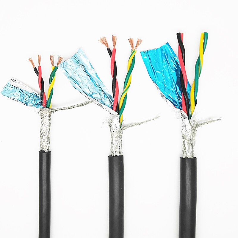 5M RVSP Twisted Pair Shielded Cable2/4/6/8Core 26 ... – Vicedeal