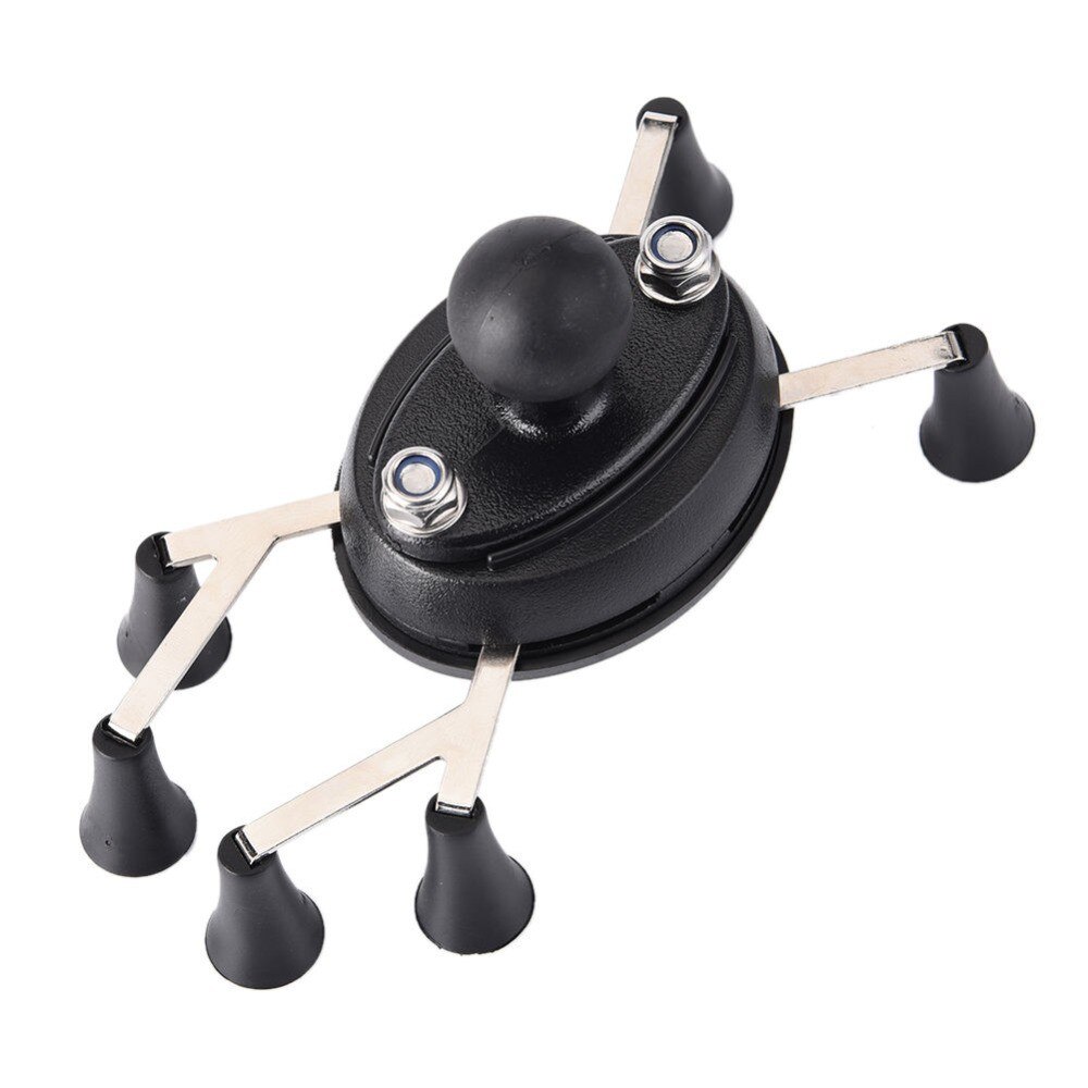 Motorcycle Webgrip x grip Mount with 1 inch ball diamond plate phone holder for ram mounts and smartphones: Default Title