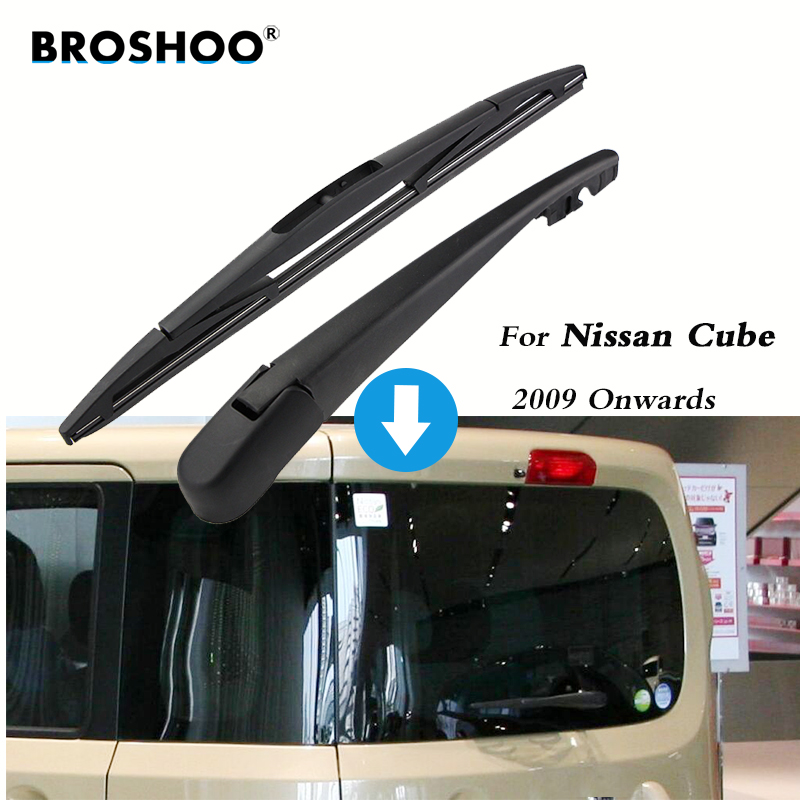 Car Wiper Blade Rear Back Window Windscreen Windshield Wipers For Nissan Cube Hatchback 305 mm Onwards Auto Accessories