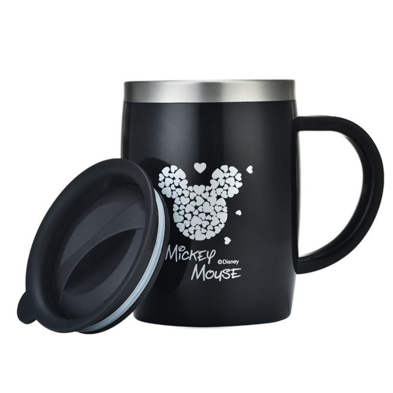 Coffee Cup Antibacterial 304 Stainless Steel Drinking Tool Breakfast Milk Tea Mug For Men Women Cups J425