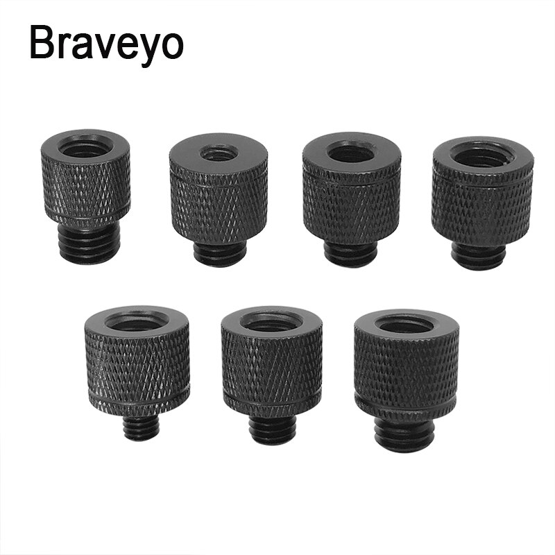 Camera Adapter Screw 3/8 to M6 M8 M10 M12 Inch Photography Screw Tripod Ballhead Mount Accessories For Dslr Live Flash Bracket