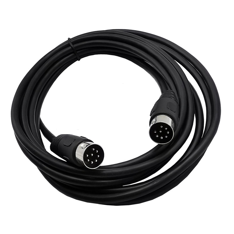 8 Pin DIN Male to 8 Pin DIN Male Speaker Audio Male to Male Extension Cable 0.5m 1.5m 3.0m 5.0m