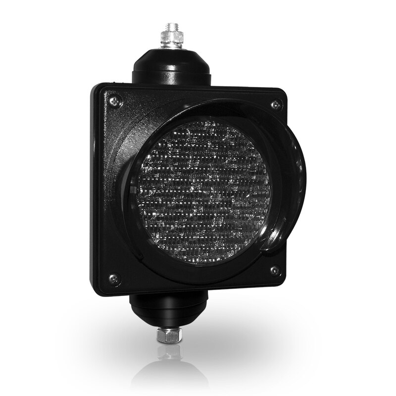 4Inch One Unit Flicker Yellow LED Signal Traffic Light