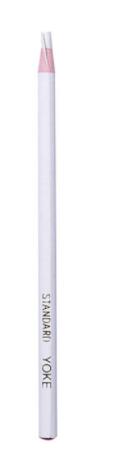 Lápices de tiza para costura, marcador de tela, lápiz, marcador de costura artesanal, tiza borrable para tela de retales, patrón de ropa, sastres: BLANCO