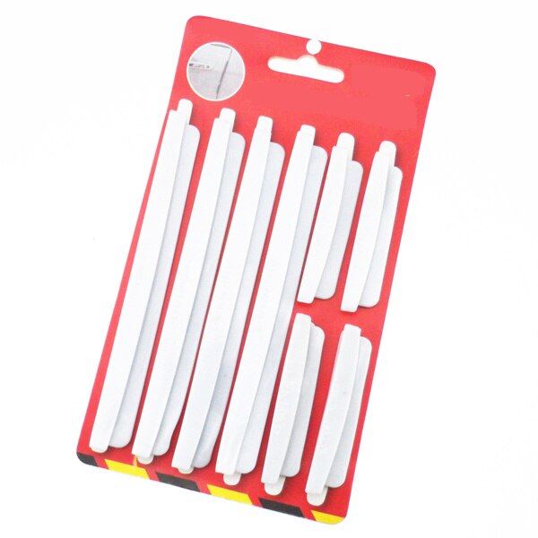 8 stuks / set. auto zijrand deurbeschermer beschermstrip schone beschermende bumperbeschermers voor hyundai  ix35 ix45 ix25 i20 i30: Wit