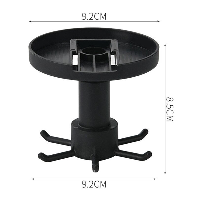 1PC Rotating Hook Bathroom Hook Holder Kitchen Storage Rack Under Shelf Rotate Towel Hook Kitchenware Cabinet Storage Organizer: 07 2