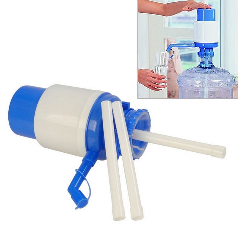 Drinkwater Hand Druk Pomp Voor Handmatige 5 Gallon Gebotteld Verwijderbare Buis Innovatieve Pomp Dispenser Tool