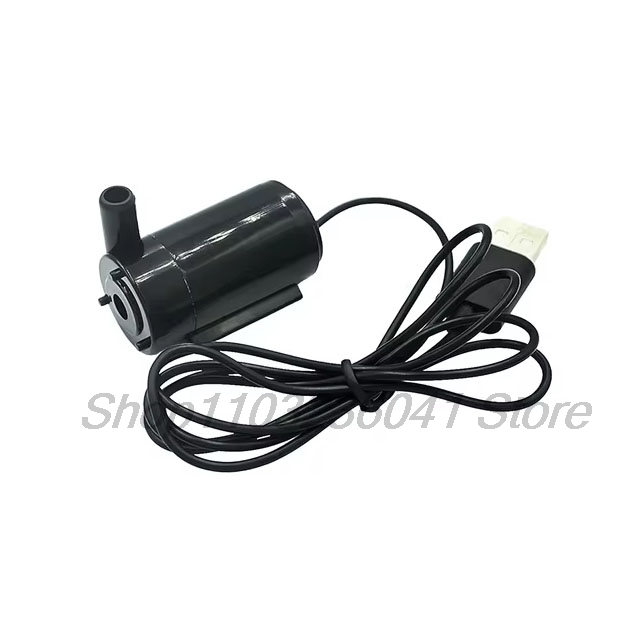 Dc 3v kleine horizontale waterpompen, stille dompelpompen,  dc3w verticale mini-fonteinen , 4.5v 5v 6v , inclusief usb-aansluiting.: Groente