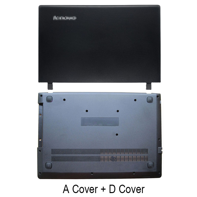 Laptop Case LCD Back Cover For Lenovo ideapad 100-15 100-15IBY B50-10 Front Bezel Hinges Palmrest Bottom Case A B C D Cover: AD Cover