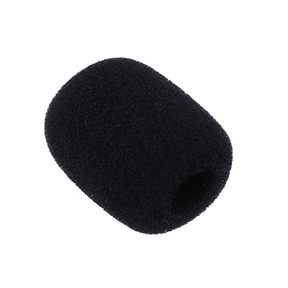 5pcs Soft Elastic Sponge Microphone Hood For Earphone Collar Mic Cover: Default Title