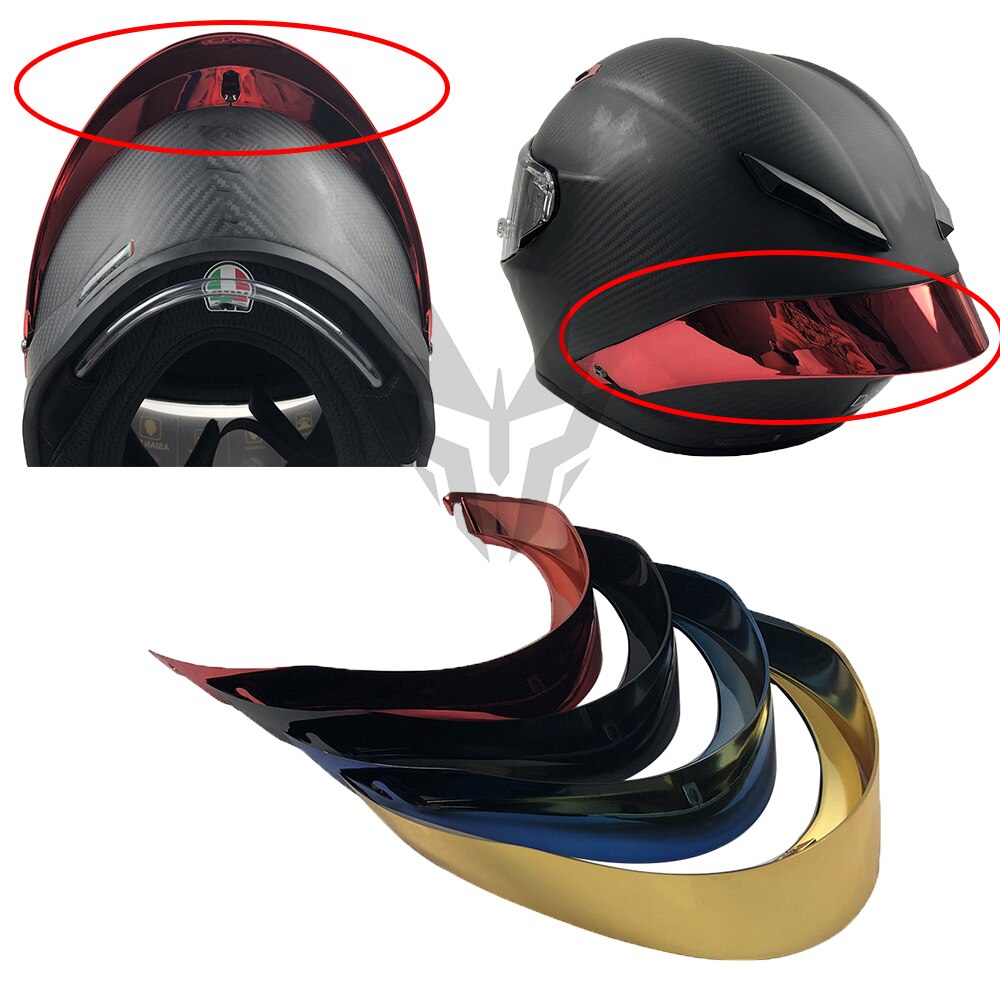 Motorcycle Rear helmet spoiler case for AGV Pista GPR GPRR corsa R