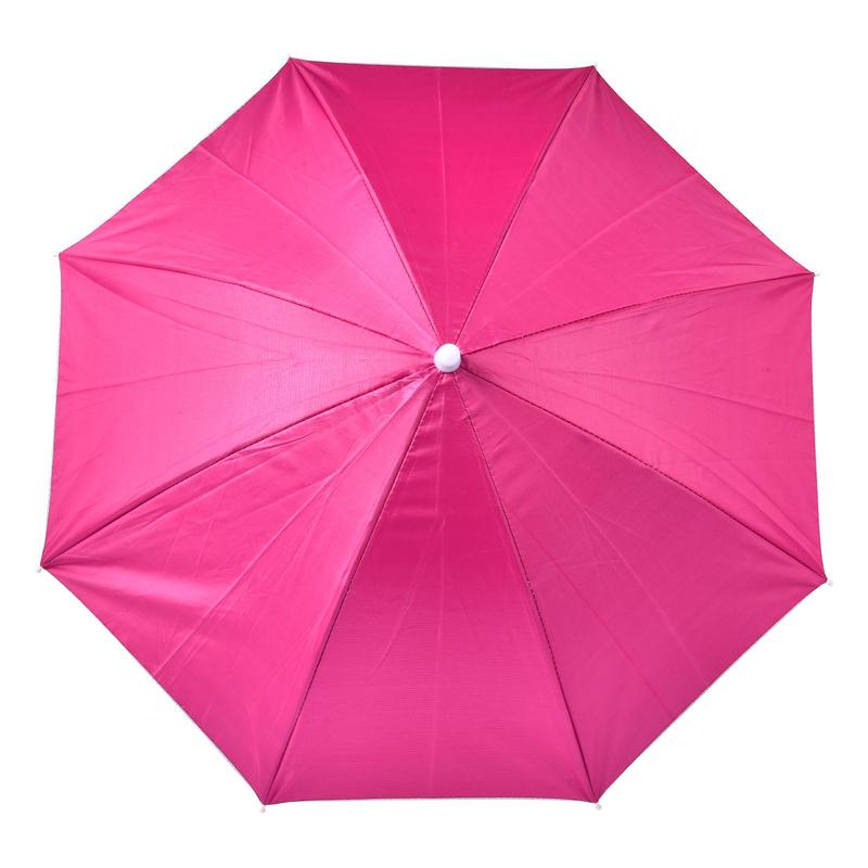 Vismuts Sport Paraplu Hoed Wandelen Strand Kamperen Hoofddeksels Cap Zonnescherm Anti-UV Camouflage Opvouwbare Zonnebrandcrème Schaduw Paraplu