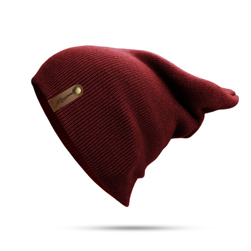 Winter Beanies Solid Color Green Hat Unisex Plain Warm Soft Beanie Skull Knit Cap Hats Knitted Touca Gorro Caps For Men Women: F