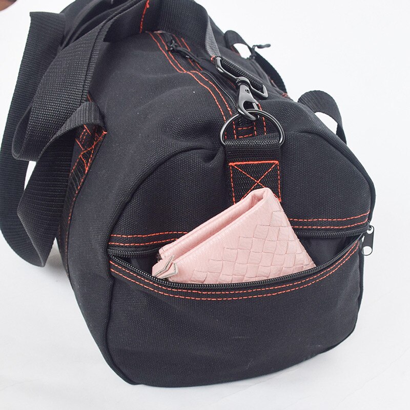 Heren canvas sporttas fitness handtas zwart dames reis schoudertas tas gymtas outdoor tas sac de sport  xa219d