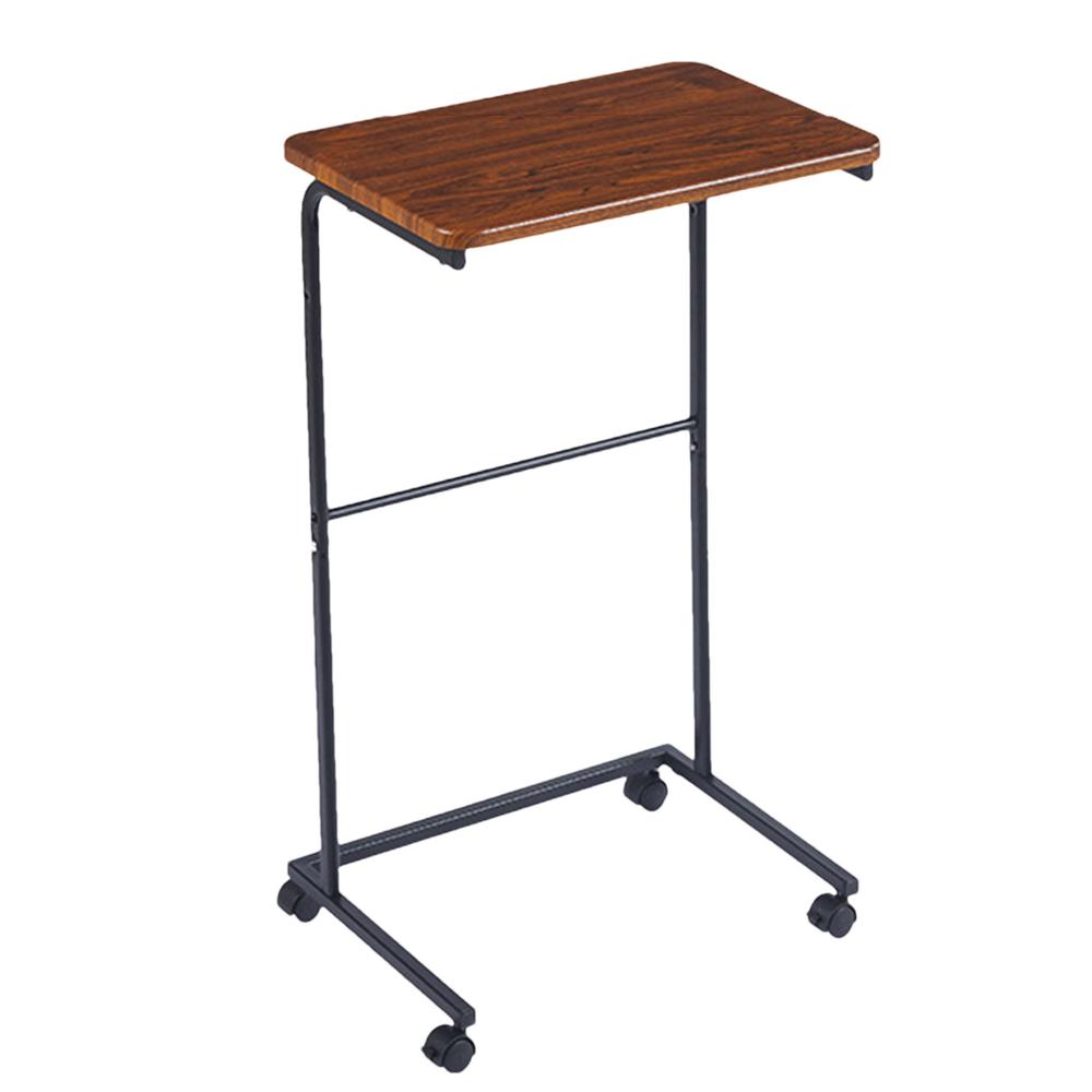 Mesa auxiliar móvil para sofá, bandeja para TV, mesa auxiliar para cama con rueda, alta capacidad de carga, mesa deslizante silenciosa para sala de estar: Default Title