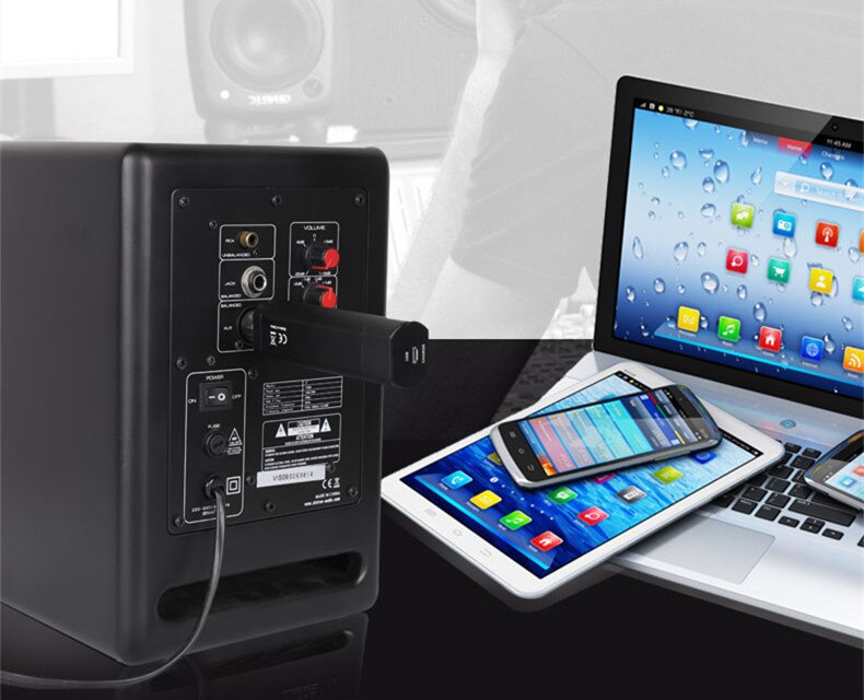 Alctron BX-2 USB Converter Wireless Bluetooth 4.0 Computer Audio Interface Converter 3-pin XLR to PC for Microphone