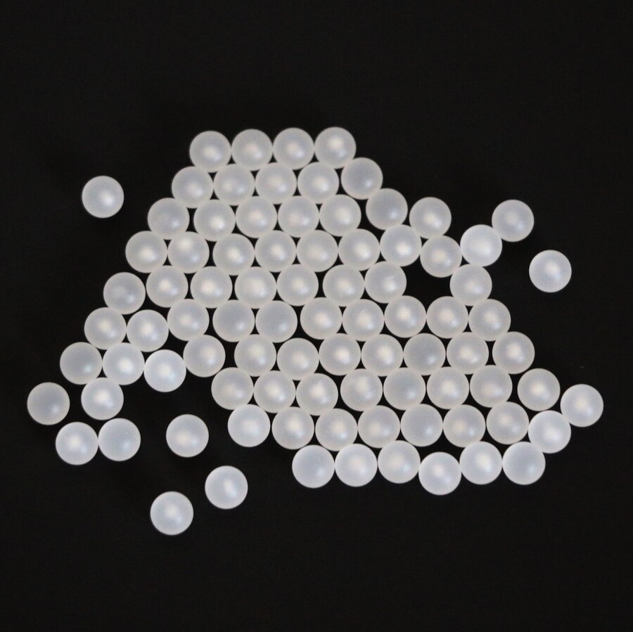 6mm 2000PCS Polypropylene ( PP ) Balls Solid Plastic Sphere for Ball Valves and Low Load Bearings