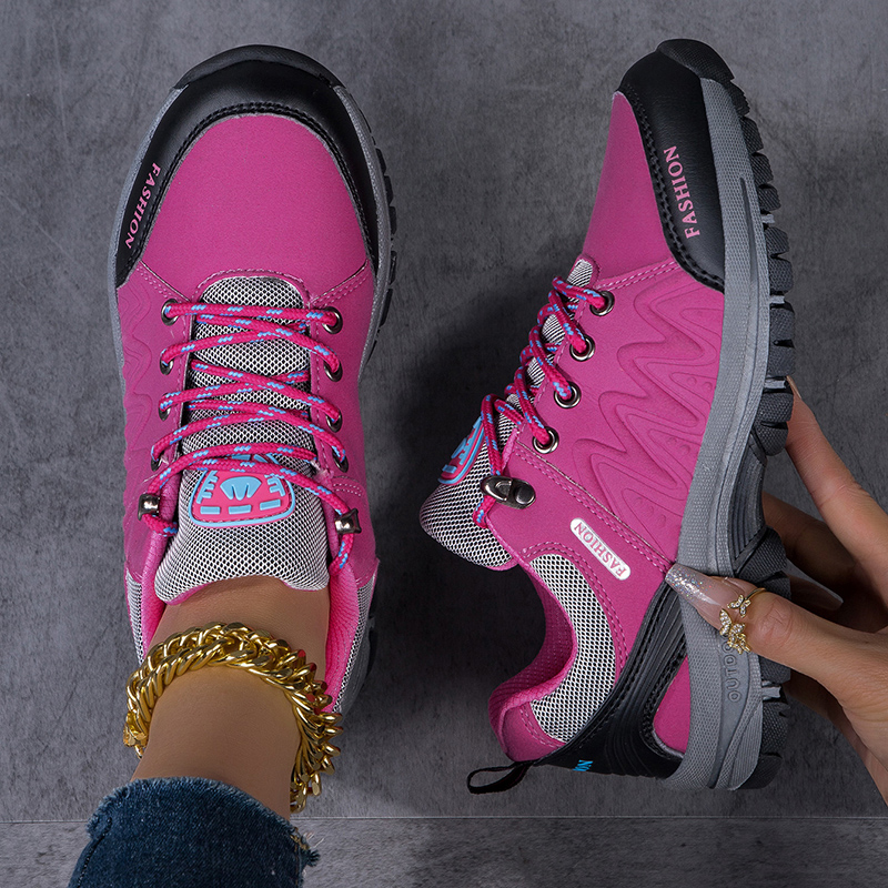 Damen-Wanderschuhe, wasserdichte draussen-Sneaker, rutschfeste Wanderschuhe, bequeme Schuhe, Kletterstiefel, Sportschuhe für Damen
