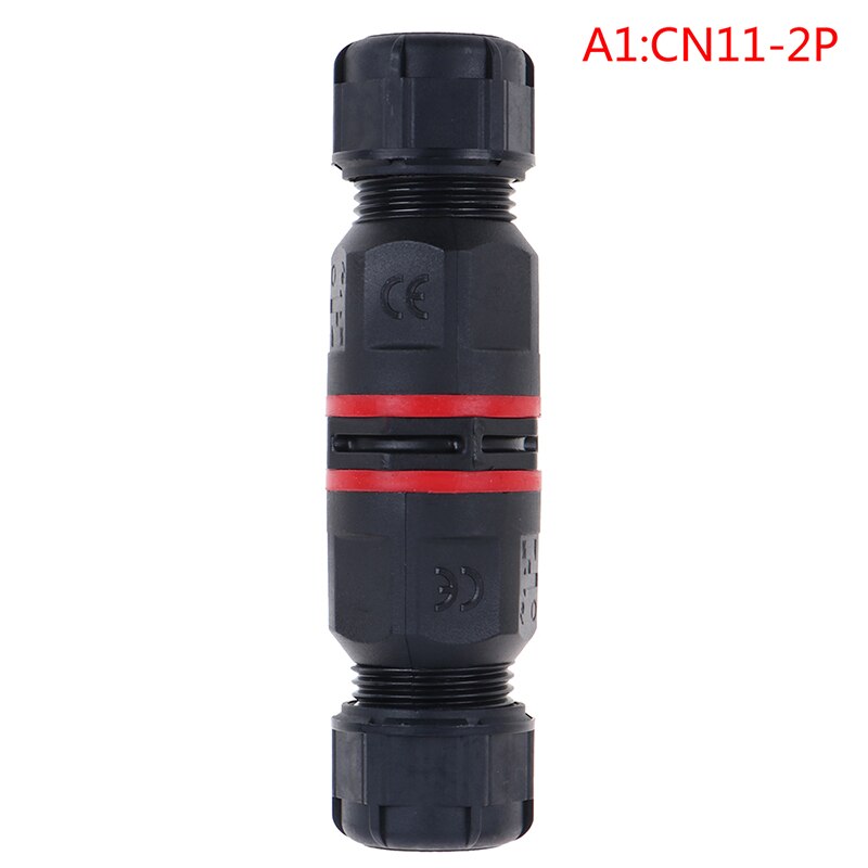 IP67/IP68 Waterproof connector T Shape 2/3Pin Cable Wire Gland Sleeve connector quick connect waterproof connector: Army Green