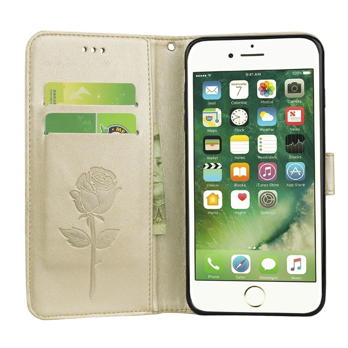 Voor A1 Alpha 21 6.52 &quot Wallet Case Flip Lederen Telefoon Beschermhoes Pu Siliconen Shell