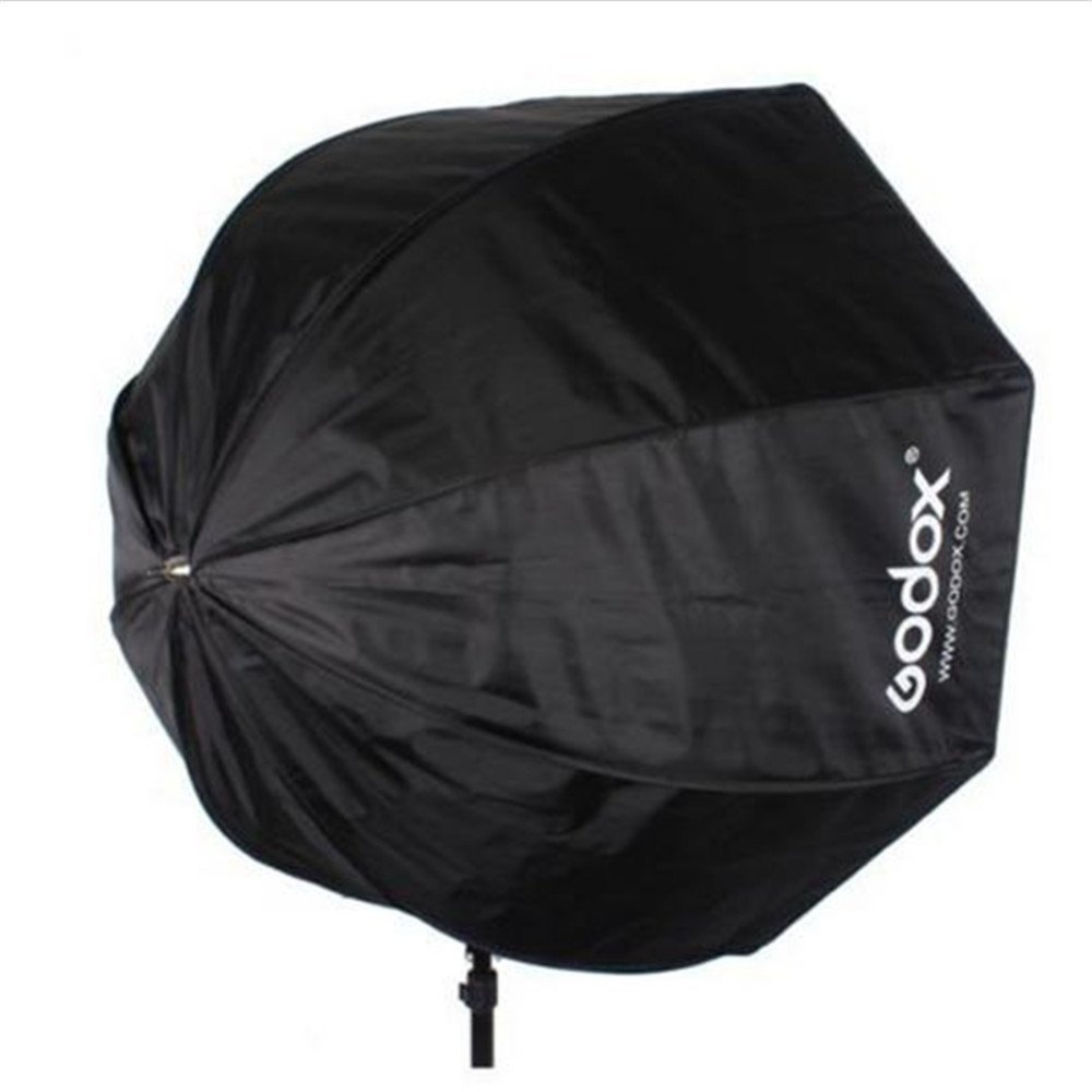 Godox przenośny ośmiokąt Softbox 80 cm/31.5w parasol Brolly odbłyśnik Softbox + siatka o strukturze plastra miodu dla zdjęcie studio Lampa błyskowa lampa błyskowa
