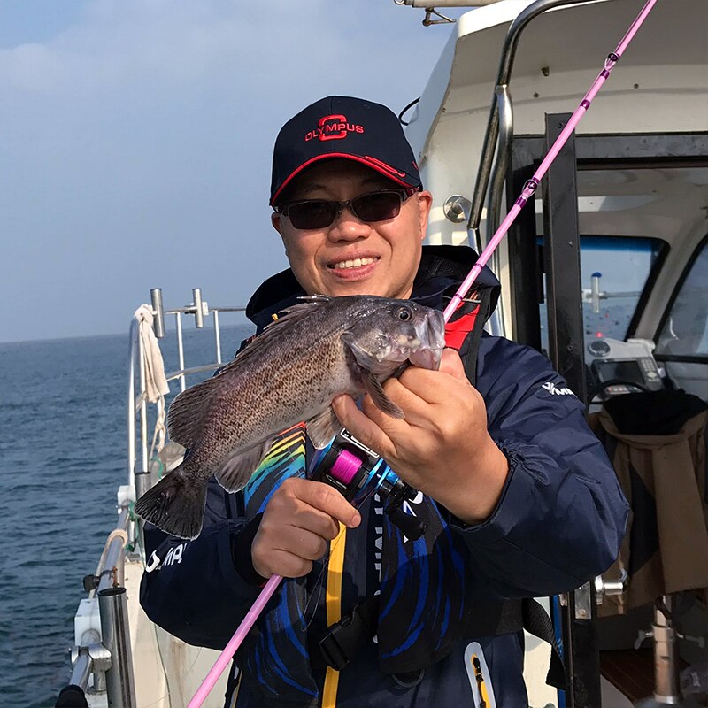 OLYMPUS OICBL Offshore Boating Fishing Rod 1.35m 1.75m 6-8kg Drag Power Cuttlefish Rod Squid Boat Rod Octopus Fishing Rods