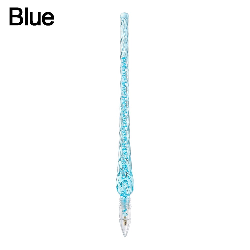 1PC Plastic Resin Cross Stitch Point Drill Pen 5D Diamond Painting Embroidery Crystal Pens Sewing Accessories Supplies DIY Craft: Blue   17.5cm