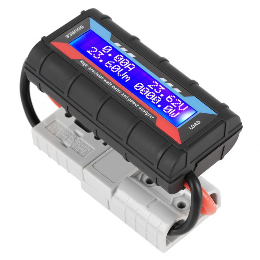 4.8v ~ 60v høj nøjagtighed wattmeter amp meter effektanalysator power meter elektriske måleværktøjer digital wattmeter