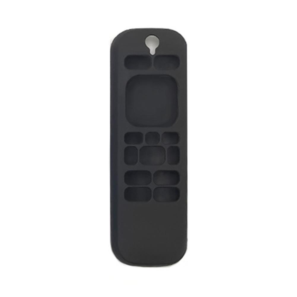 Silicone Case Durable Lightweight Protective Sleeve for Roku 3600R Remote Control: Black