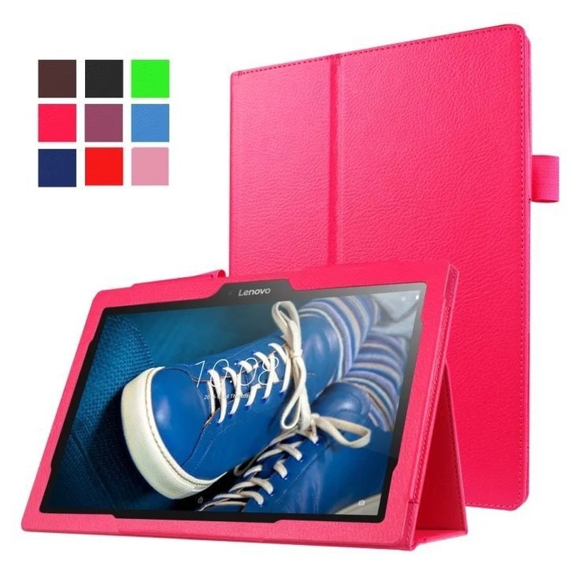 Funda para Lenovo Tab E10 TB-X104F 10,1 pulgadas Funda protectora para Funda Lenovo Tab E10 10,1 "Tablet Flip soporte + pluma
