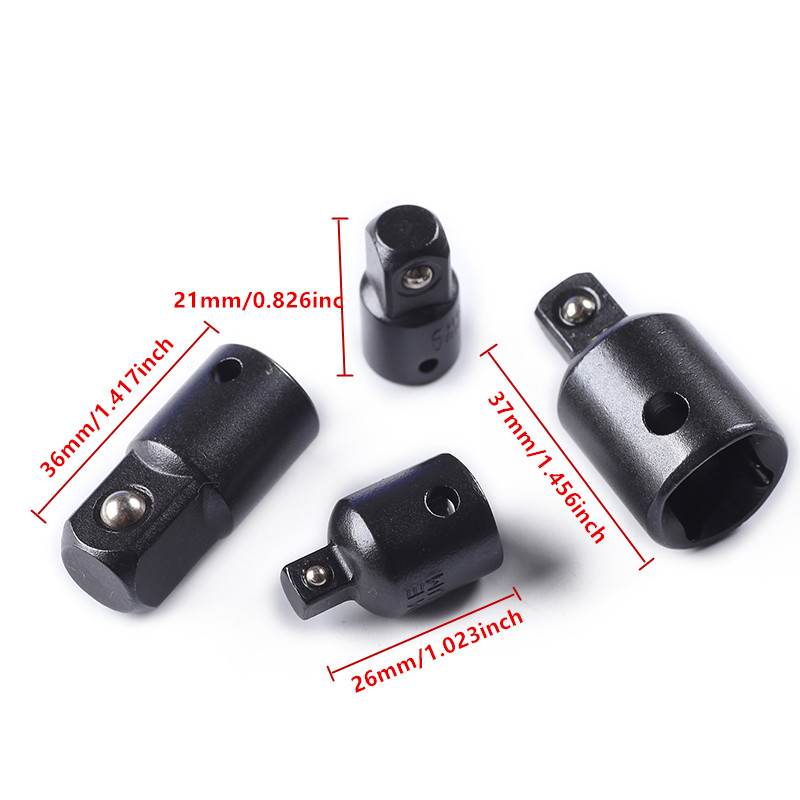 12-teiliges Schlagschrauber-Adapter- und Reduzierstück-Set, Verlängerungsset, Steckdosenbohrer-Adapter, umwandelt Bohrmaschine in Hochgeschwindigkeits-Mutternschrauber, 1/4