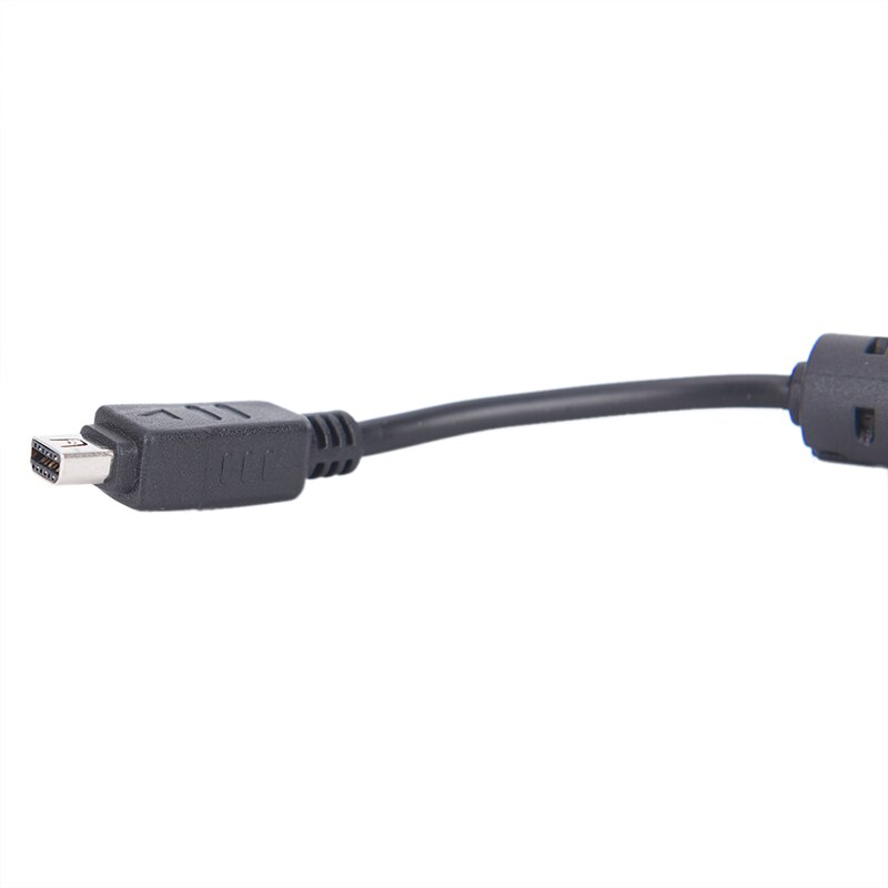 1pc 12 Pin cámara USB Cable de datos Cable para Olympus E330 E-410 E-510 CB-USB5 CB-USB6 SZ-10 SZ-30