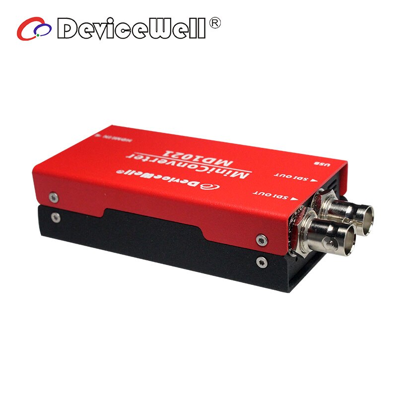 Devicewell Product MD1021 1080P Om 1080I Hd Sdi Bnc Voldoet Aan IEC169-8 Mini Video Converter