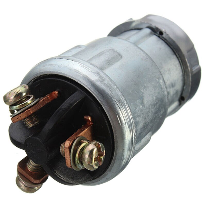 Universal Replacement Ignition Switch Lock Cylinder With 2 Keys For Car Auto Car